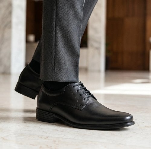 Zapato De Vestir Social Hombre Cuero Mocasín Lavitto - Imagen 4