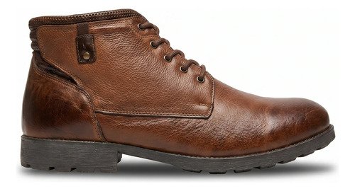Botas De Cuero Autentico Acordonadas Calidad Premium