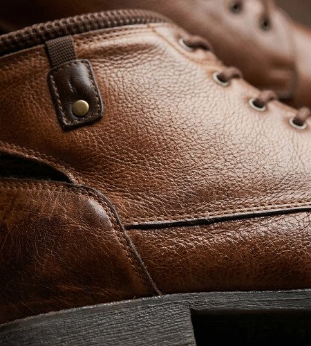 Botas De Cuero Autentico Acordonadas Calidad Premium - Imagen 6
