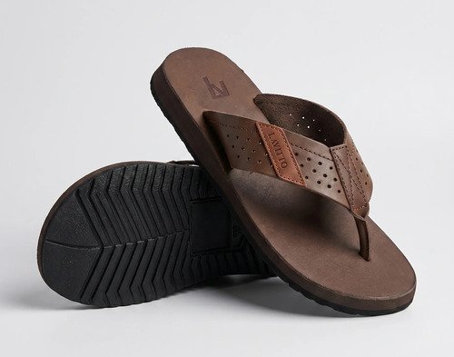 Chinelas Casual De Cuero Para Hombre - Imagen 3