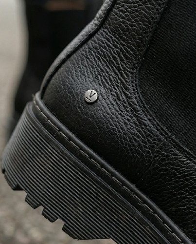Bota De Dama Borcego Plataforma De Cuero Legitimo 100% Cuero - Imagen 2