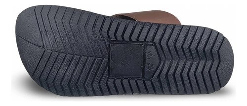 Chinelas Cuero Sandalias De Hombre Lavitto - Imagen 3