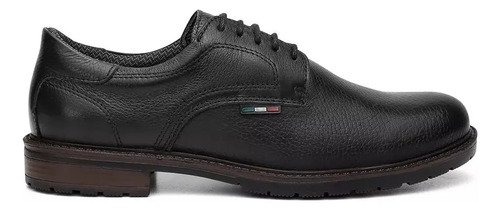 Zapato Masculino De Vestir Marron Y Negro En Cuero Legitimo - Imagen 8