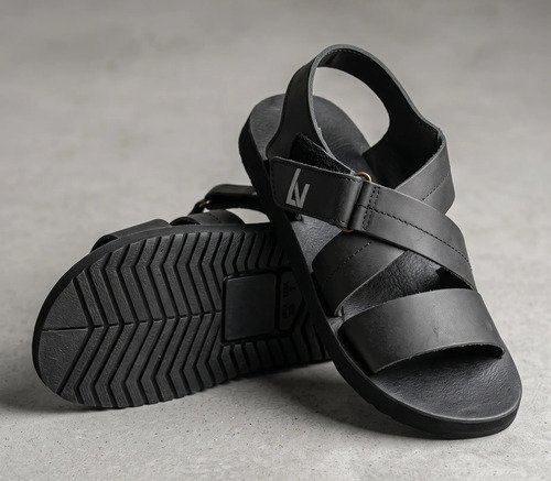 Sandalia De Hombre Cuero Super Comodas - Imagen 3